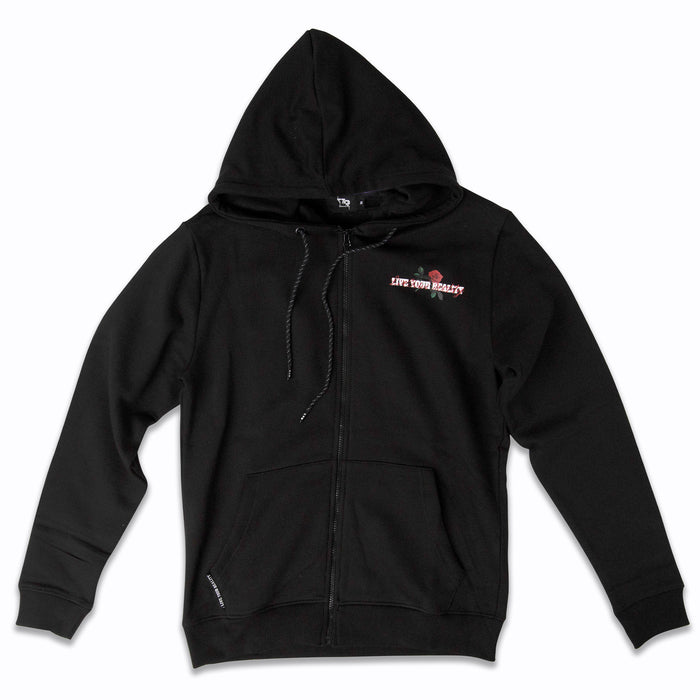 LYR Rose Collection Zip-Up Hoodie