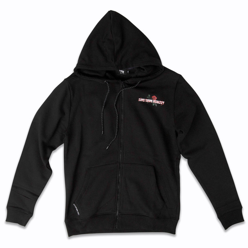 LYR Rose Collection Zip-Up Hoodie